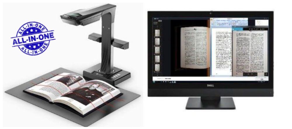 CZUR ET16 PLUS voor Windows en Mac OS - De snelste lichtgewicht A3